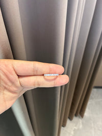 For Tracy Lew platinum band with 0.650ct side stones