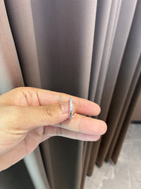 For Tracy Lew platinum band with 0.650ct side stones