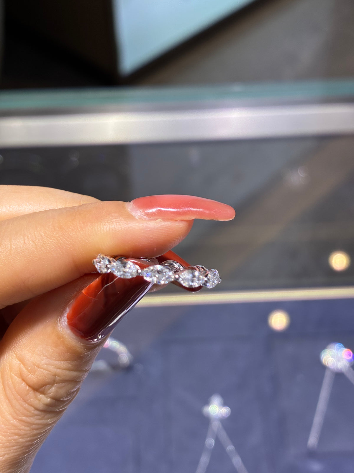 For dear Lily:1.709ct/11p D-VS,VVS, size :3.5
