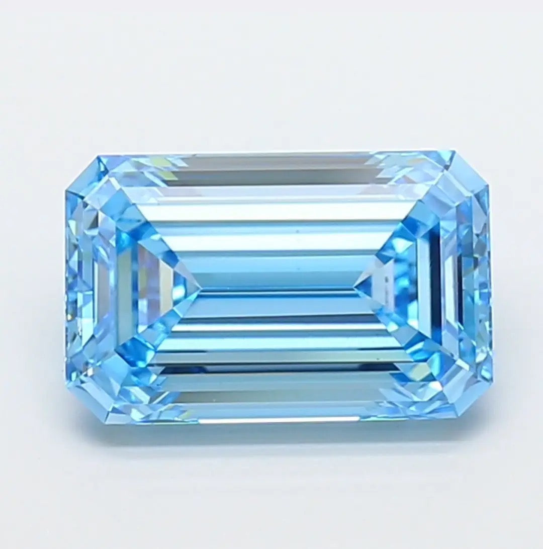 Remain Balance for Sandman Blue diamond 4.07ct Fancy vivid blue vvs2