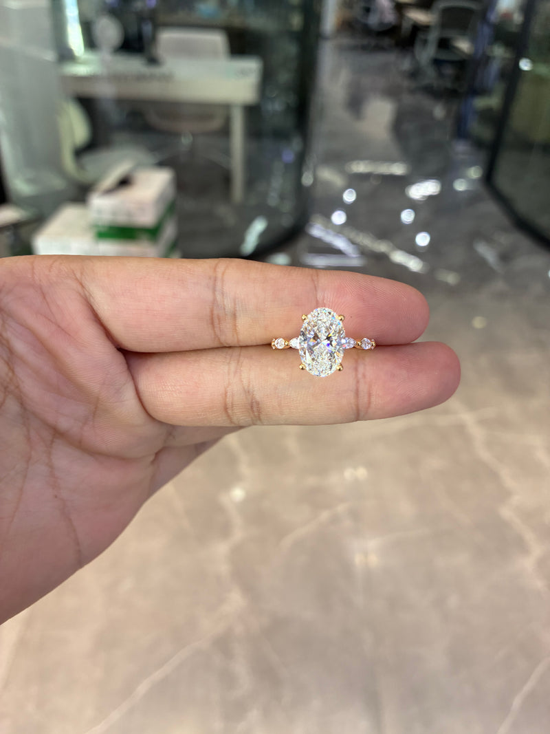 Deposit For Naye 14k yellow gold ring with 2ct diamond