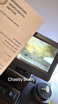Remaining balance for Chasity Brady 14k yellow gold 5ct marquise ring
