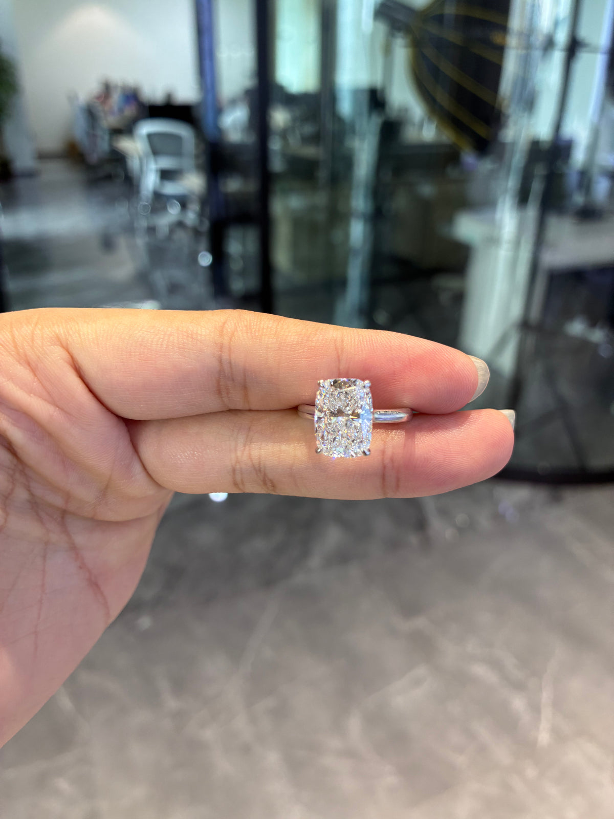 Deposit For Kirsisb 14k white gold ring with 3ct E vvs2 diamond