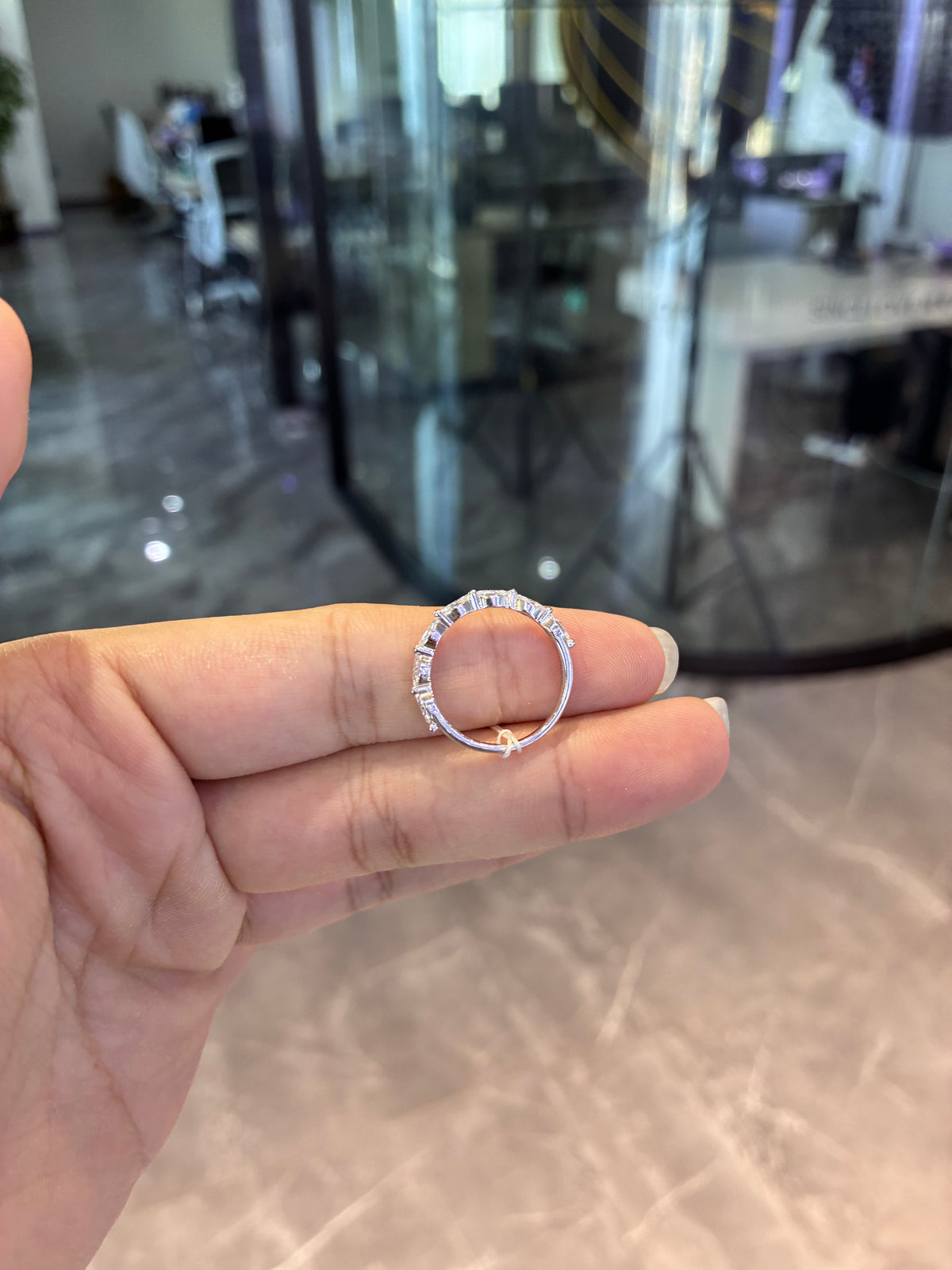 For Joe_hanna 14k white gold ring with 0.572ct diamonds