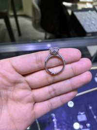 For Winter 18k white gold ring with 3.050ct E/VVS2 diamond
