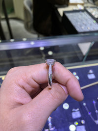 For Winter 18k white gold ring with 3.050ct E/VVS2 diamond