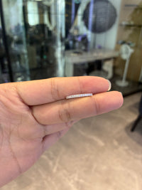 For Barry 14k white gold band come with GiL