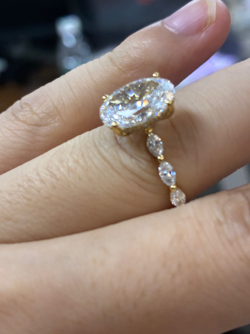 For Serendipity dancer (3ct D/vs1 oval ring)