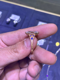 For Mary c 14k yellow gold ring with 3.010ct/1p E/VS1 diamond