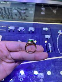 For @loveval 14k yellow gold ring with pink 1.5ct pear diamond（deposit)