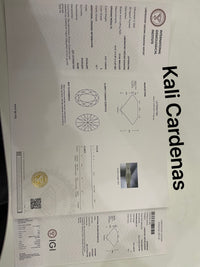 For Kali Oval ring and band final payment