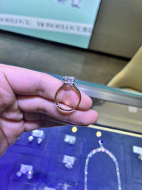 For Haley 14k yellow gold ring with 1.45ratio 5.1ct diamond