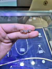 For Morgan Whitten 18k yellow gold band with 2.324ct/7p diamonds