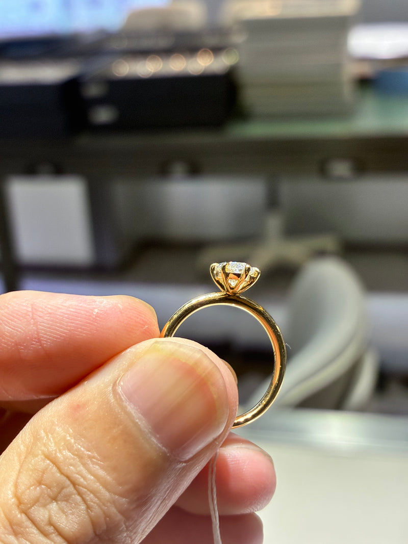 for susie （18k yellow gold 1ct marquis ring