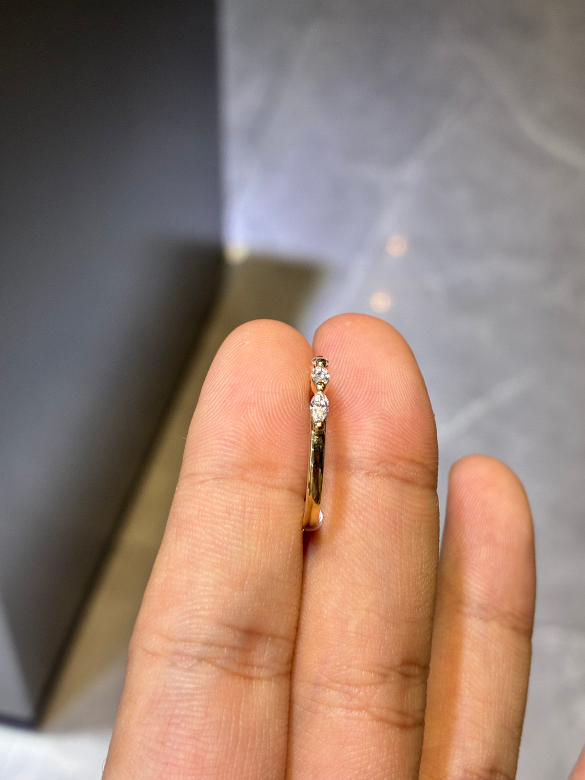 for Pa Customization （14k whtie gold band）