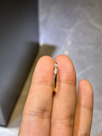 for Pa Customization （14k whtie gold band）