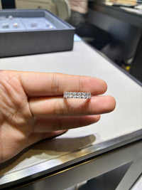 For Sierra 14k white gold band with 2ct diamonds