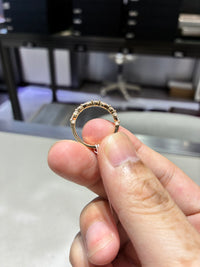 for katie Blair（14k yellow gold band）