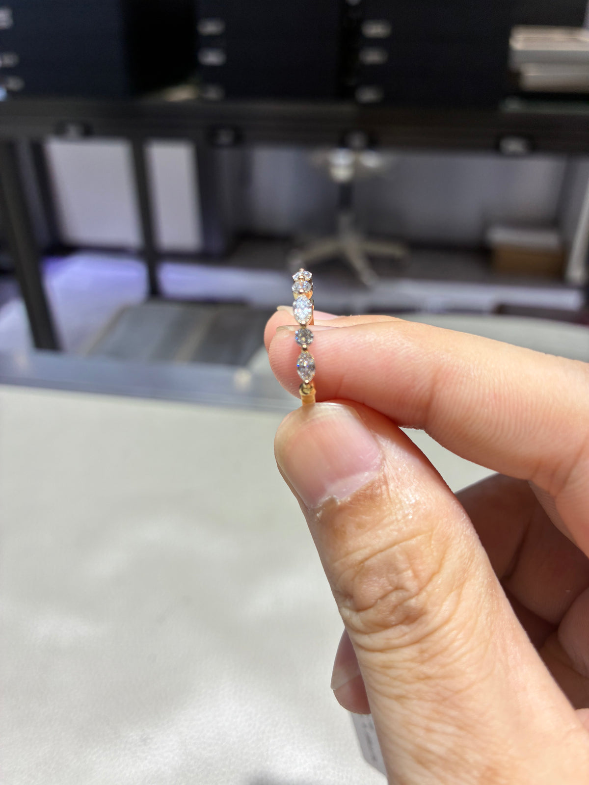 for katie Blair（14k yellow gold band）