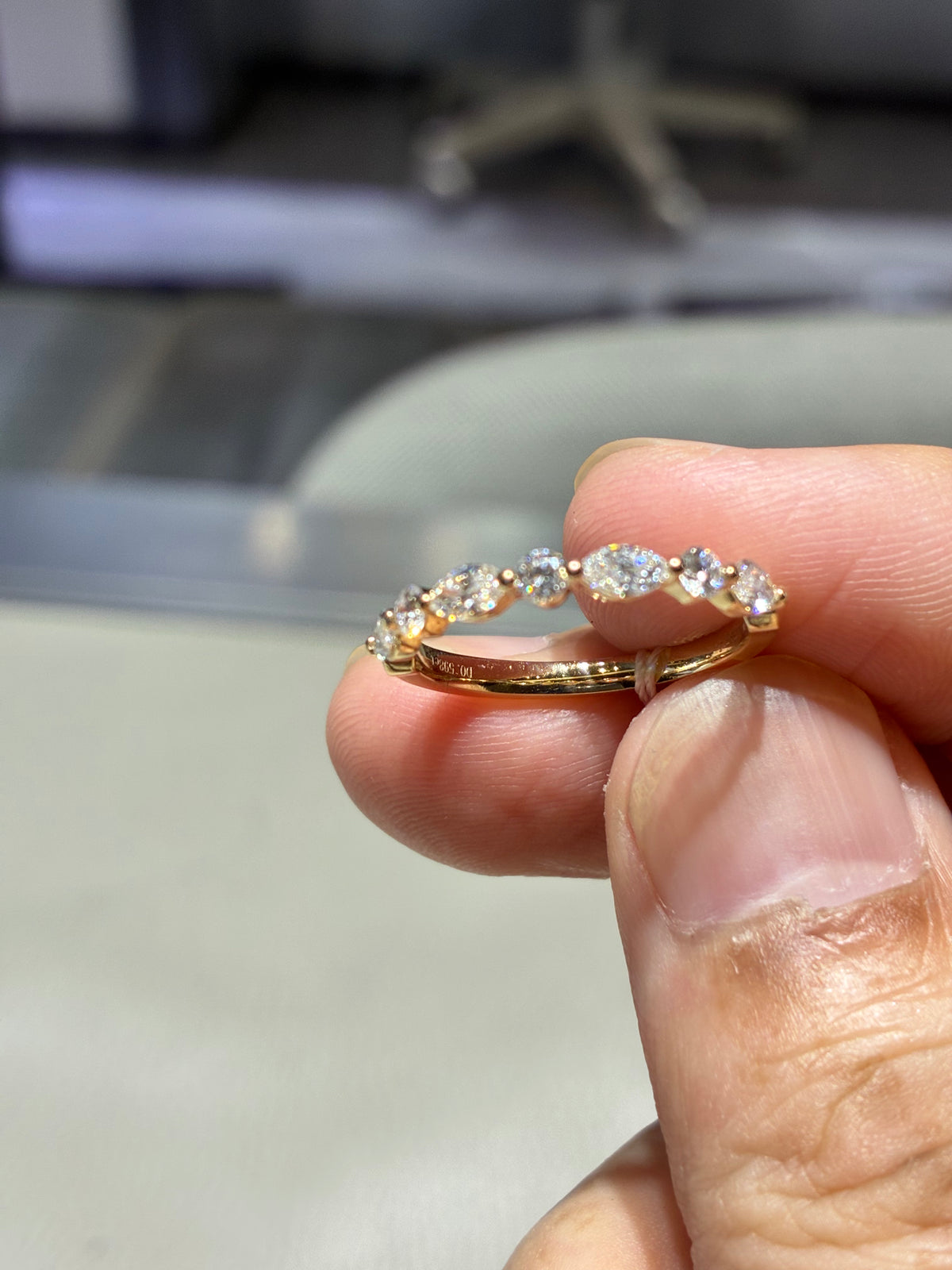 for katie Blair（14k yellow gold band）