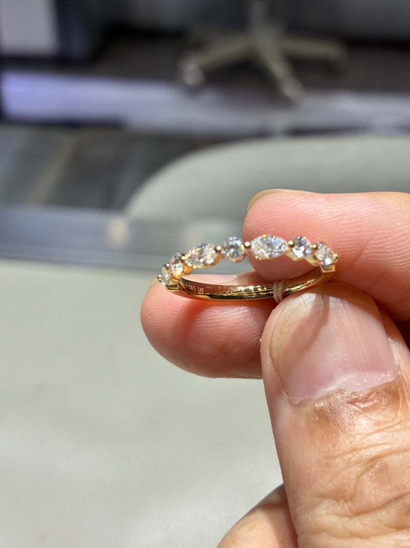 for katie Blair（14k yellow gold band）
