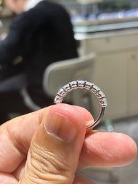 for Guerline Blaise  （18k white gold band）