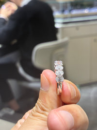 for Guerline Blaise  （18k white gold band）