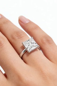 Deposit for Giselle Farinas Customized （5ct princess cut E/vvs2 14k white gold ring)