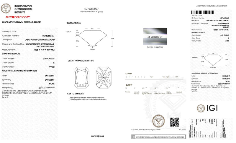 Deposit for Famita T 14K solid white gold 3ct radiant E/VVS2 with 0.50ct marquise&hidden halo➕14K solid white gold mixed cut wedding band(custom piece)
