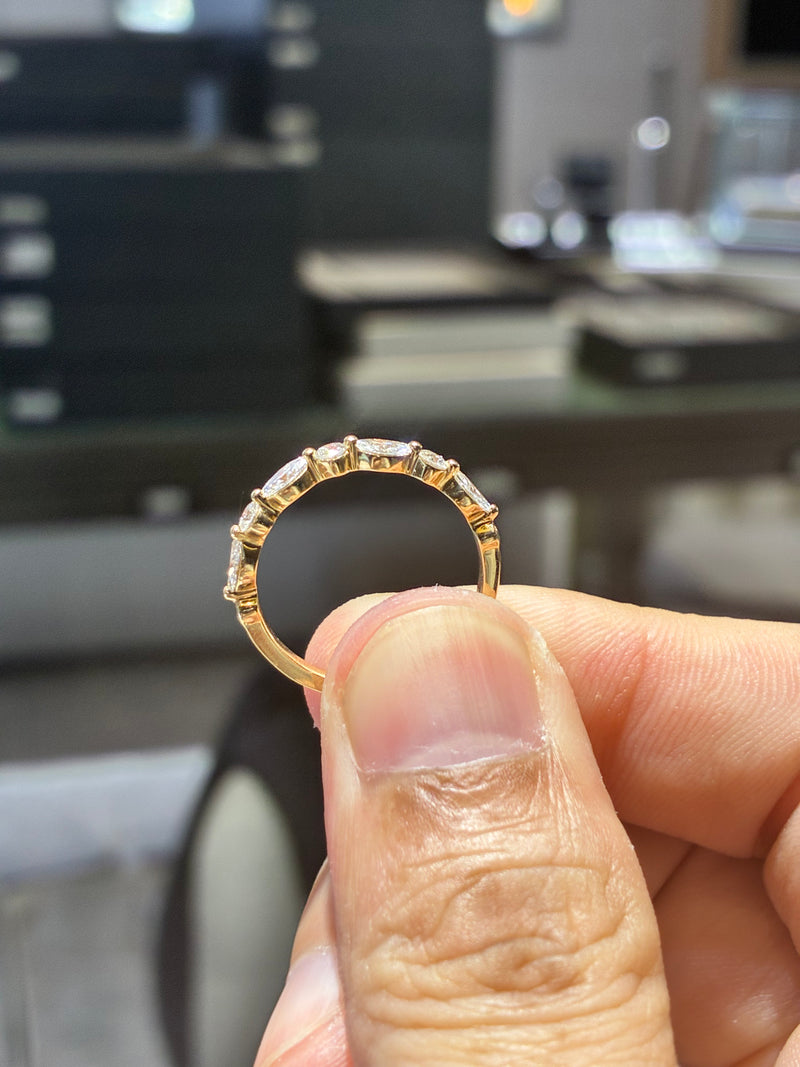 For Kia Customization（14k yellow gold band）