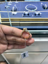 For Ami_Luv 14k yellow gold ring with 3.0ct/1p 0.929/16p E/VS1 diamond