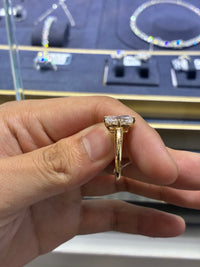 For Aly Mae 14k white gold ring with 3.03ct diamond