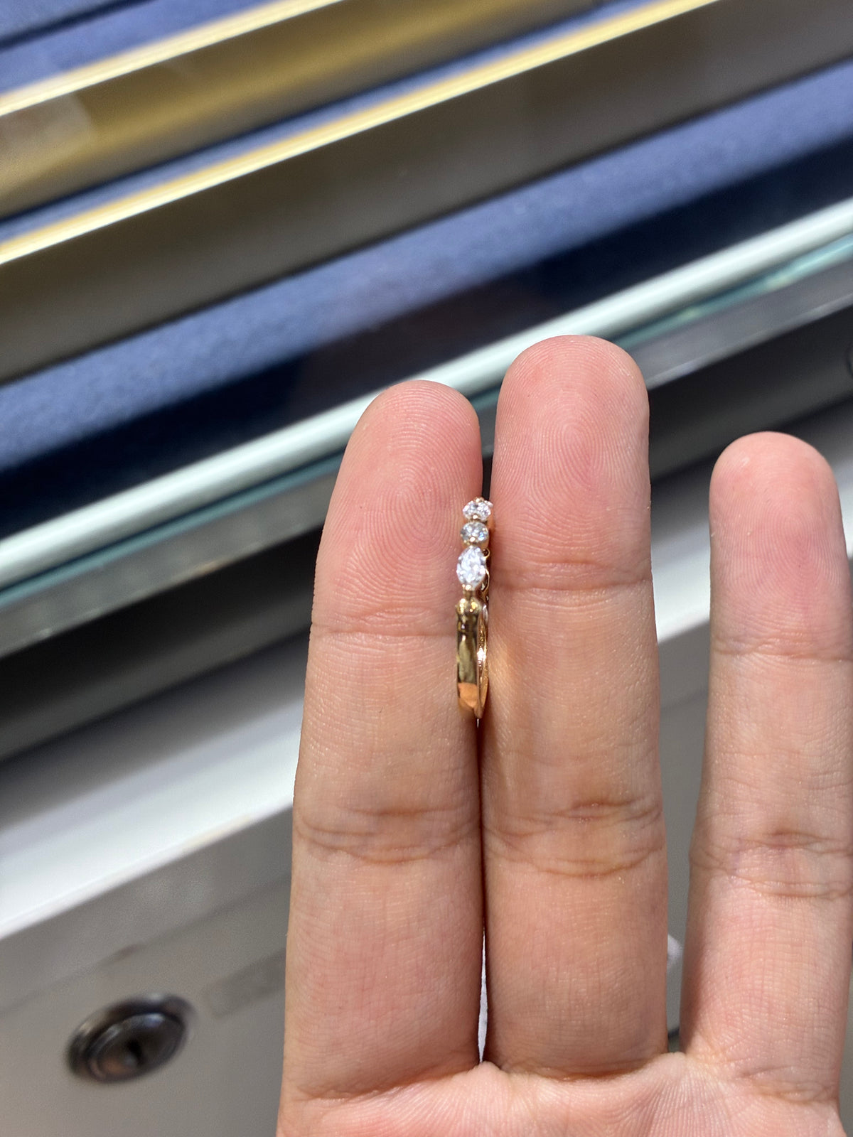 For Becky Potts 14k yellow gold band