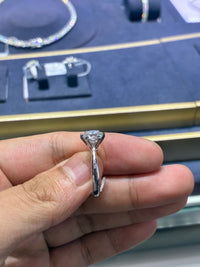 For Annnn Platinum ring with D VVS2 1.560ct diamond