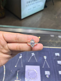 For ALEXIS ANN 14k yellow gold ring With 3ct diamond