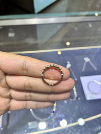 For Becky Potts 14k white gold band (custom)