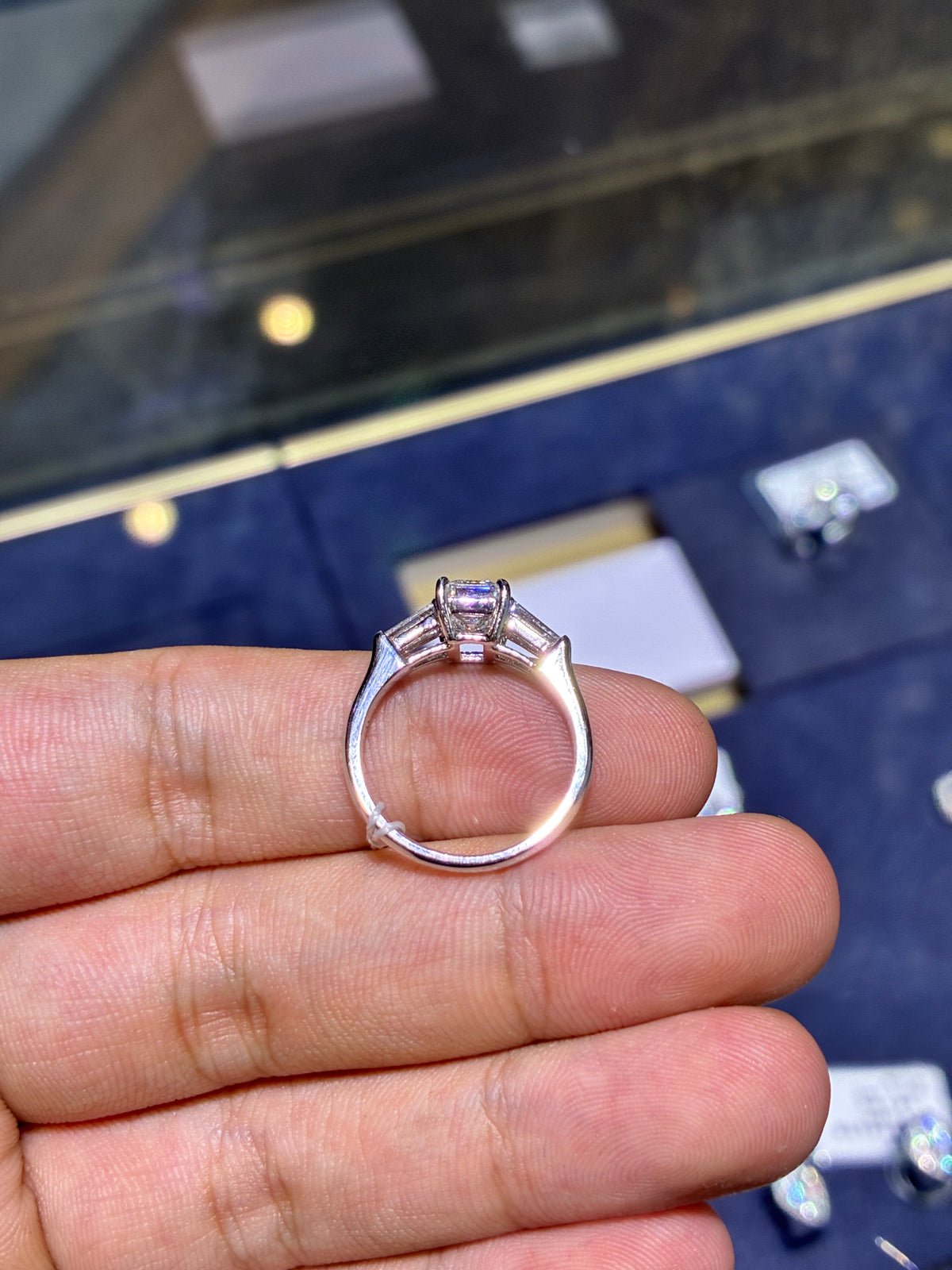 For Stephanie Higdon 14k white gold ring with 1.4ct diamond