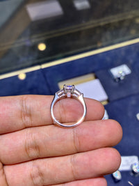 For Stephanie Higdon 14k white gold ring with 1.4ct diamond