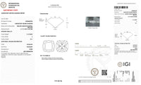 For Sheri 1carat cushion, total 2 carat, loose diamond(ready to ship)