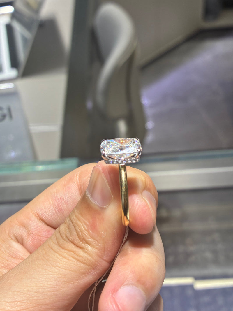 for Michelle Gasca （18k 5.1ct E/vs1)