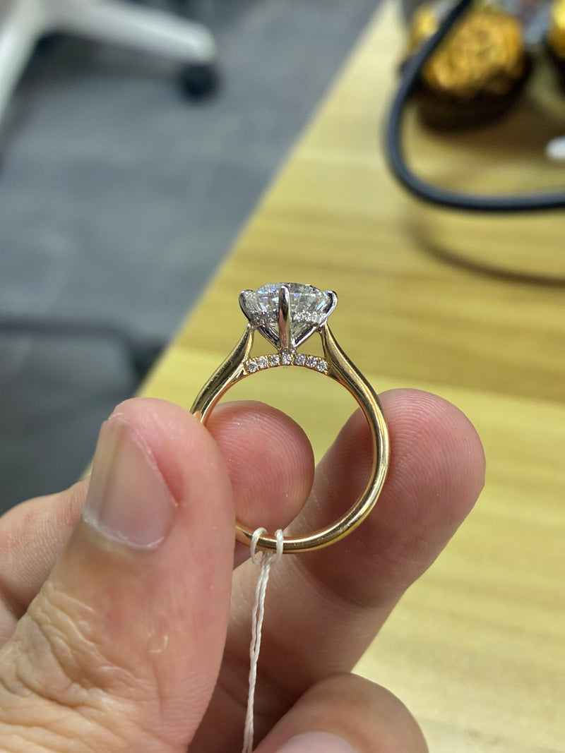 for Jen（14k 2.02ct E/vs1 ring）