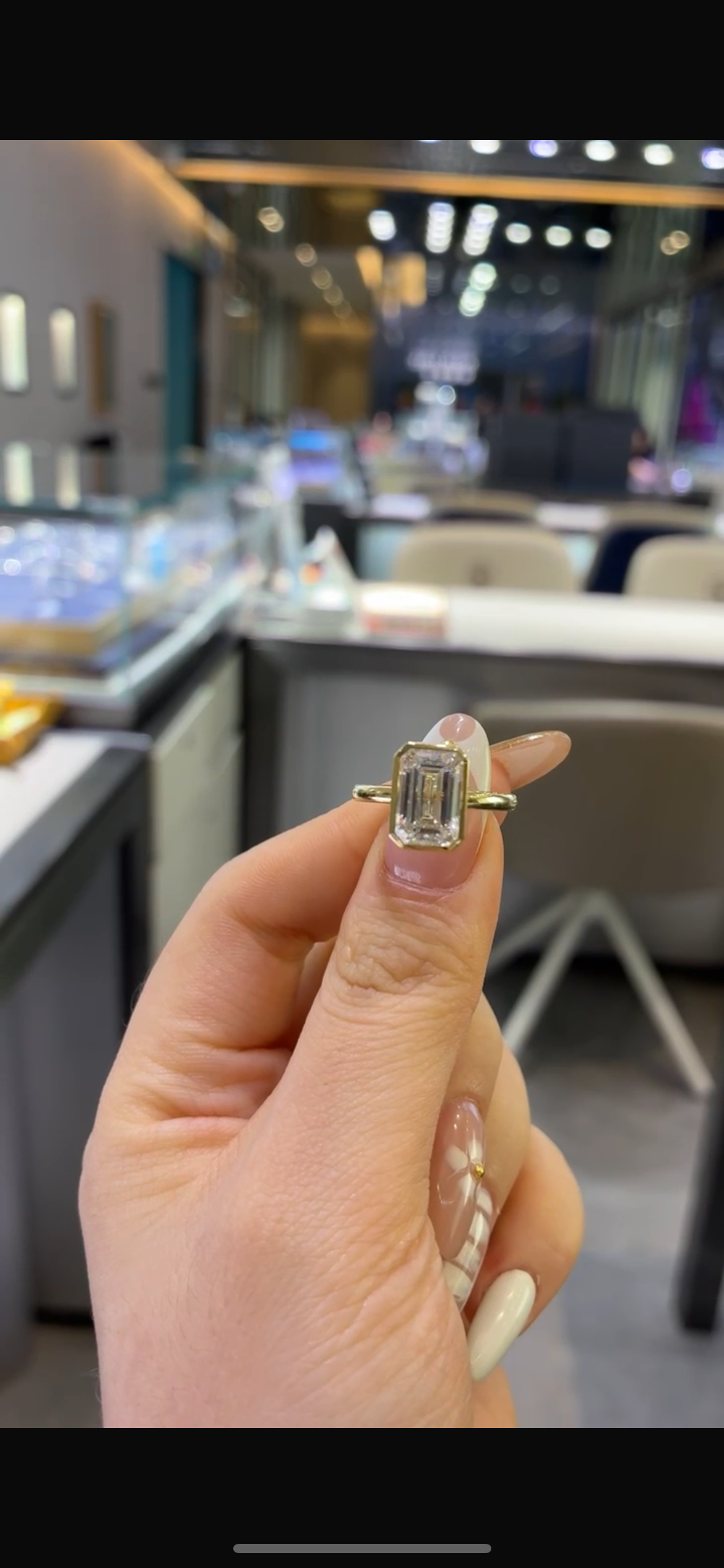 deposit For jess 14k yellow gold ring with 2-2.5ct E vs1  diamond