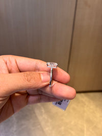Remaining Balance For Sharice 18k white gold ring with E vvs2 5.020ct main diamond(custom made)
