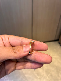 Deposit For Michelle 18k yellow gold ring (Pear cut D VVS2 1ct)