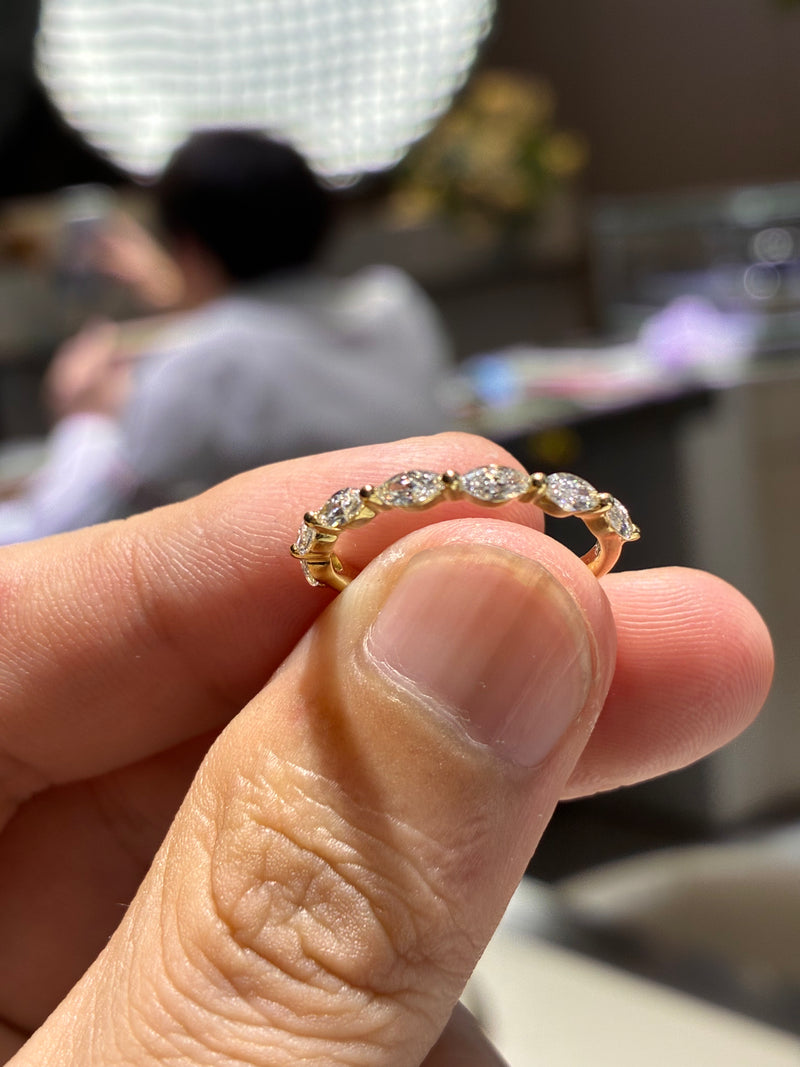 for Anntoinette Macinnes （14k yellow gold band）