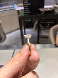 for tdell0123 （14k yellow gold and whtie gold 2.02ct round E/vs1）