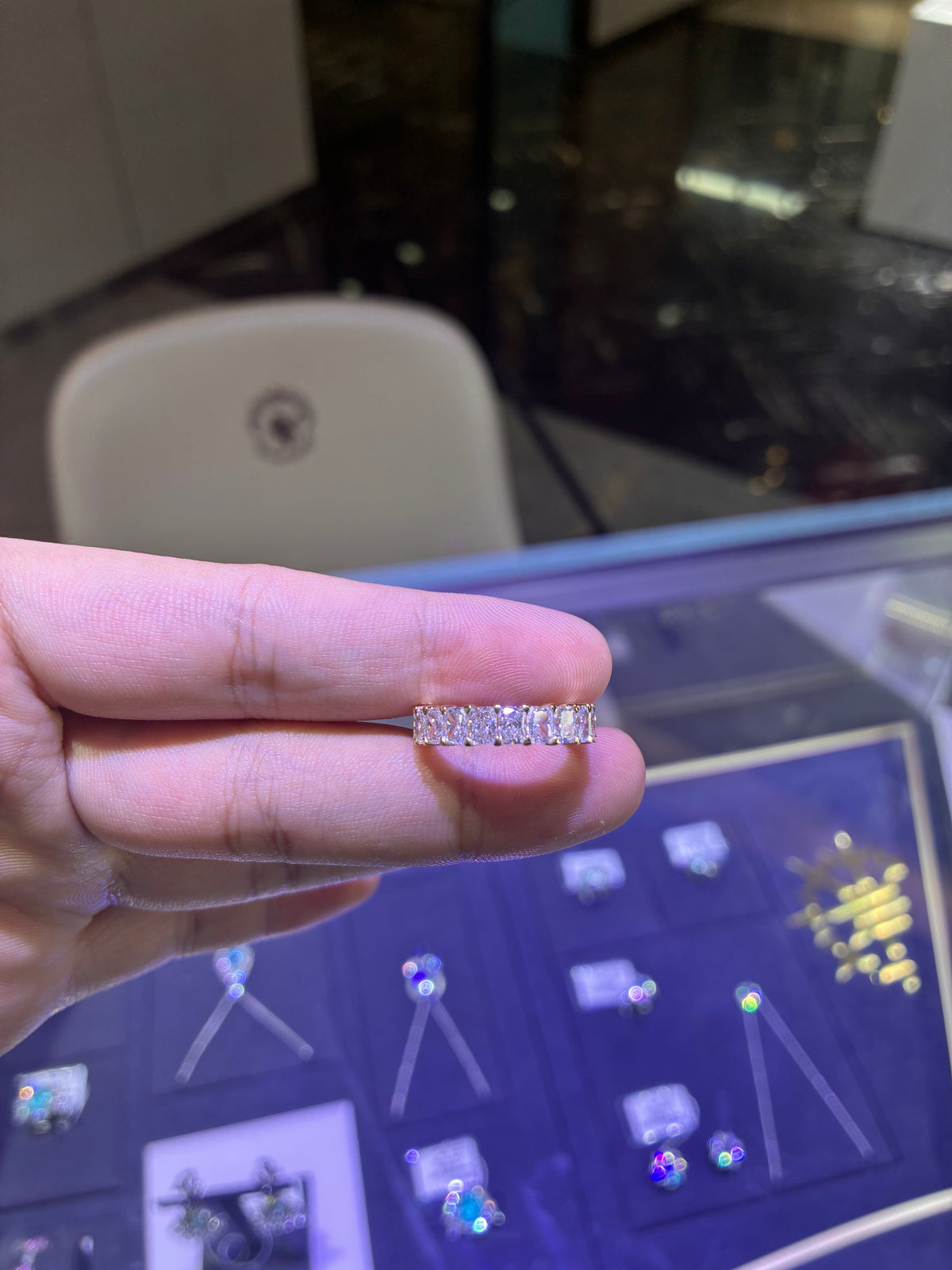 Deposit For tdell0123 0.5 each diamond and 7stones 14k yellow gold band balance payment