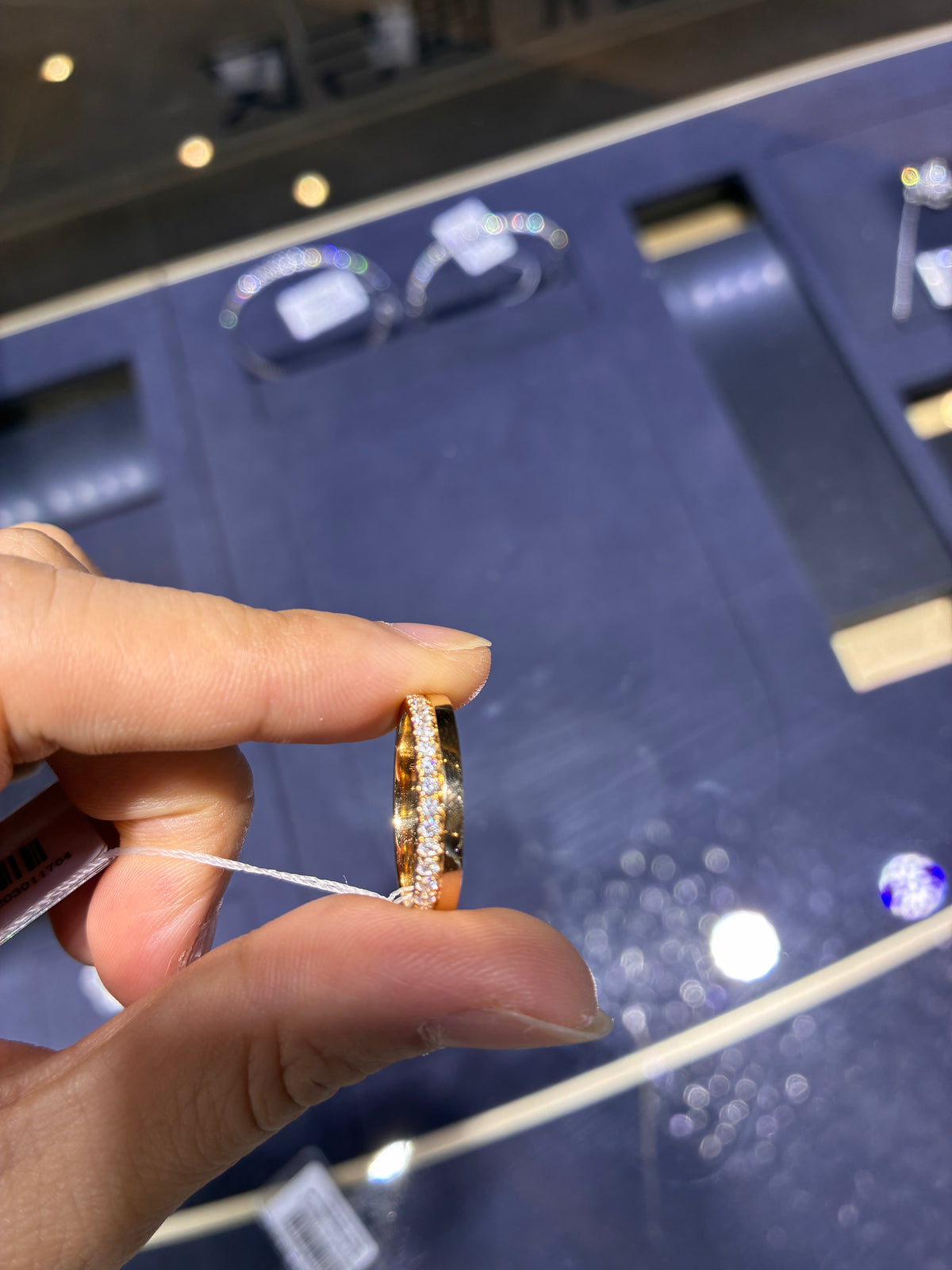 For life (14k 0.33ct band)