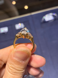 For Tahndrea0427 (Marquise cut, 2.01 carat, E color, VS1 clarity, set in 14K gold )