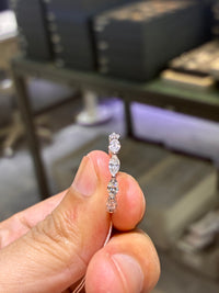 for jackie pope  balance payment （18k whtie gold band）